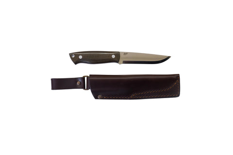 Trapper 115 - GreenMicarta - Scandi - Bushcraft