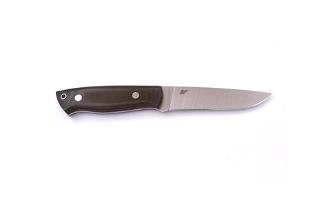 Trapper 115 - GreenMicarta - Flat - Firesteel