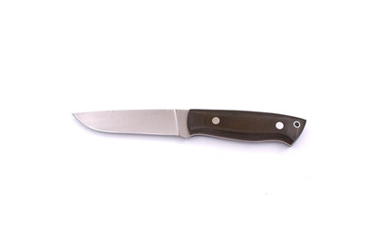 Trapper 115 - GreenMicarta - Flat - Firesteel