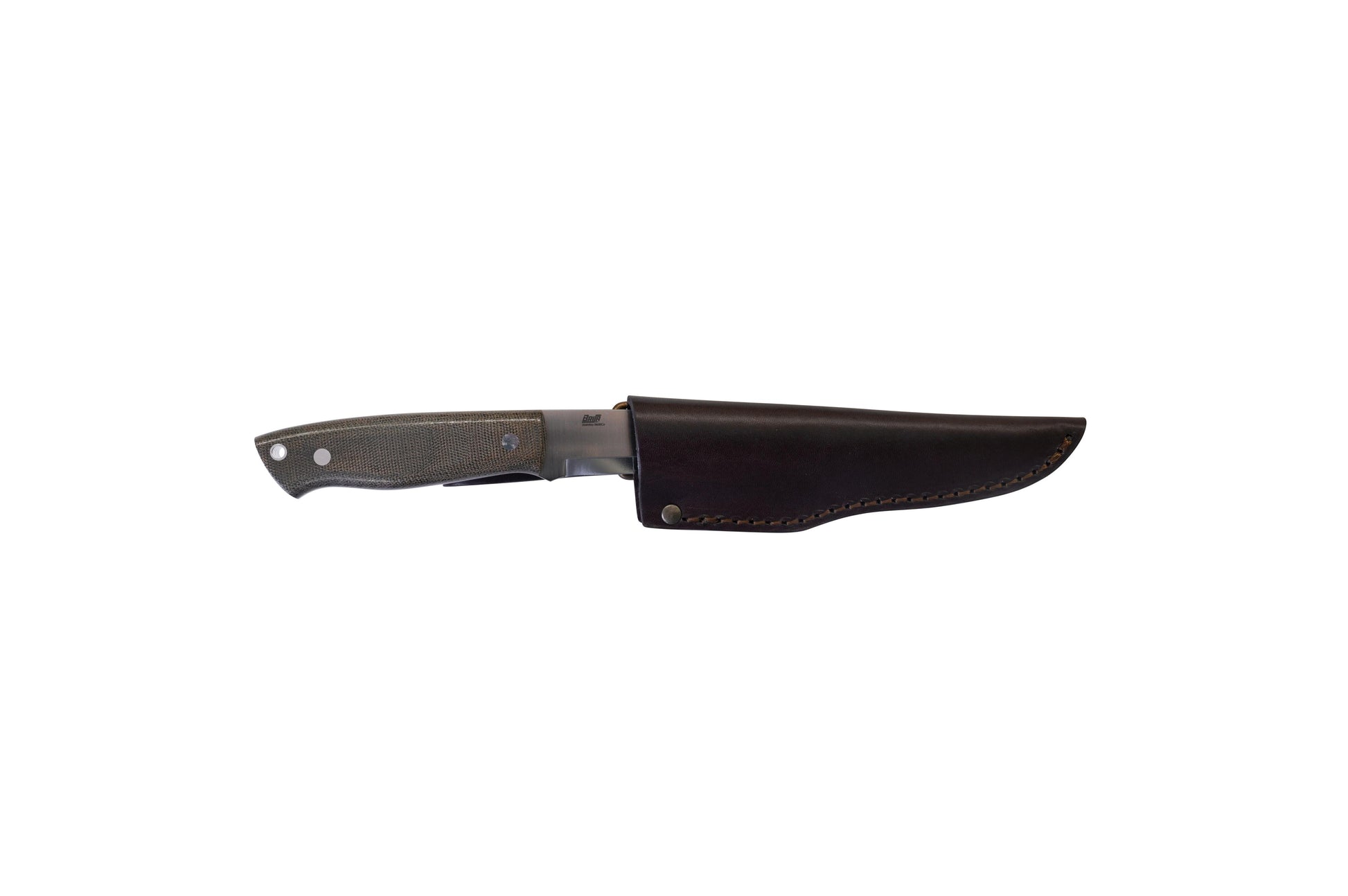 Trapper 95 - GreenMicarta - Scandi - Leather