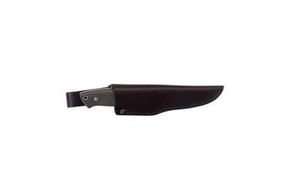 Trapper 95 - GreenMicarta - Scandi - Leather