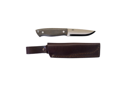 Trapper 95 - GreenMicarta - Scandi - Bushcraft