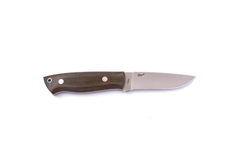 Trapper 95 - GreenMicarta - Flat - Firesteel