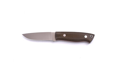 Trapper 95 - GreenMicarta - Flat - Firesteel