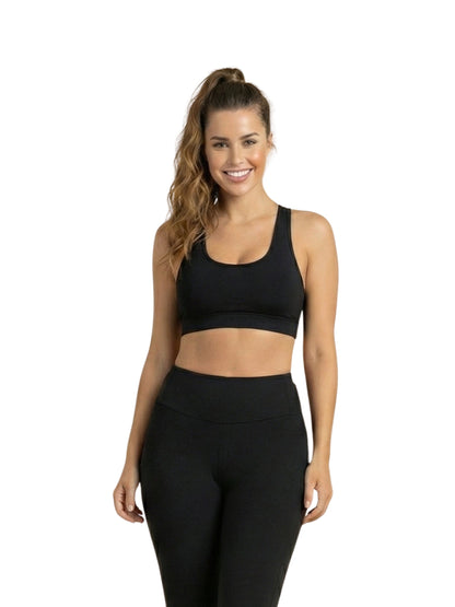 396 - Svart sports-bh - Komfort og stil 🖤✨