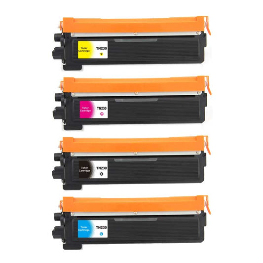Brother DC Toner TN230/210 - Schwarz, Cyan, Magenta, Gelb
