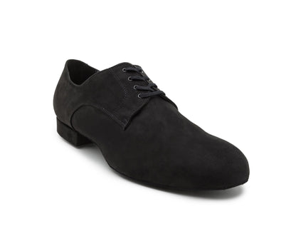 Noble Tanzschuhe in Schwarz Wildleder