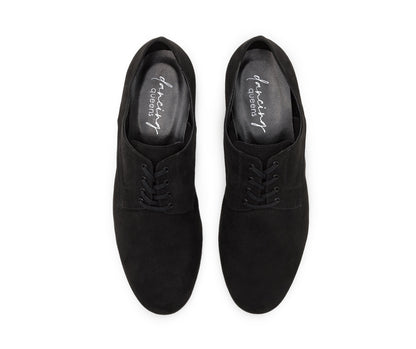 Noble Tanzschuhe in Schwarz Wildleder