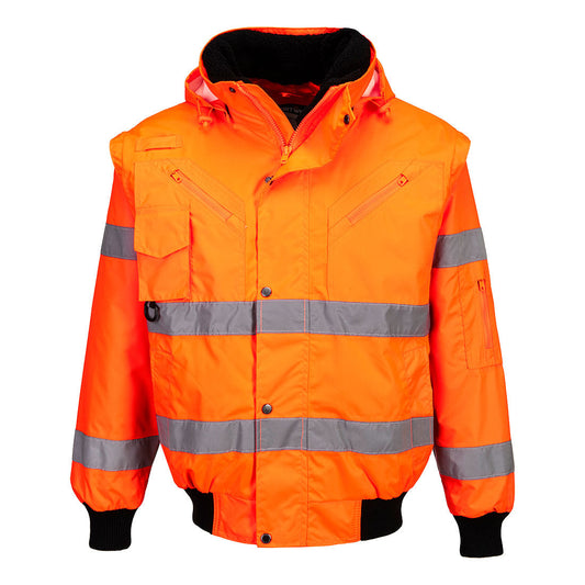 Portwest C467 Arbeitsjacke – Orange – robust & funktional