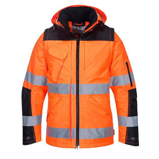 Portwest C469 Arbeitsjacke – Orange/Schwarz – robust & funktional