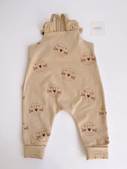 Baby Jersey Romper “Little Lion” (0–18 months)