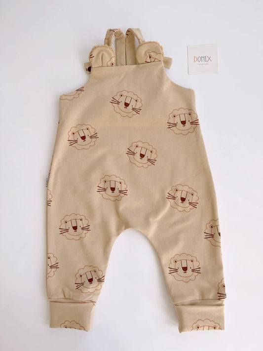 Baby Jersey Romper “Little Lion” (0–18 months)