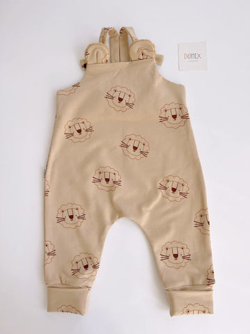 Baby Jersey Romper “Little Lion” (0–18 months)