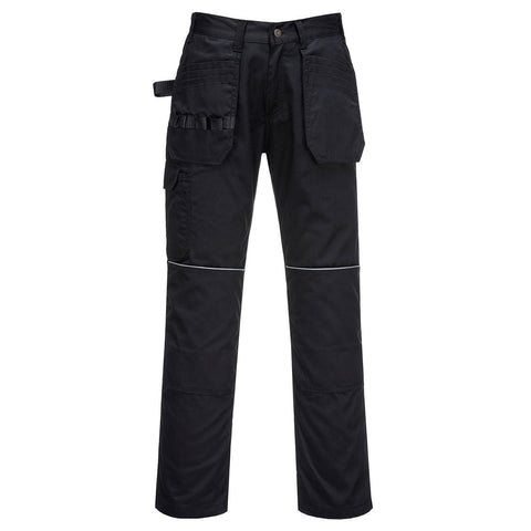 Portwest C720 Hose – Schwarz – strapazierfähige Arbeitshose