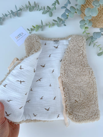Reversible Baby Gilet