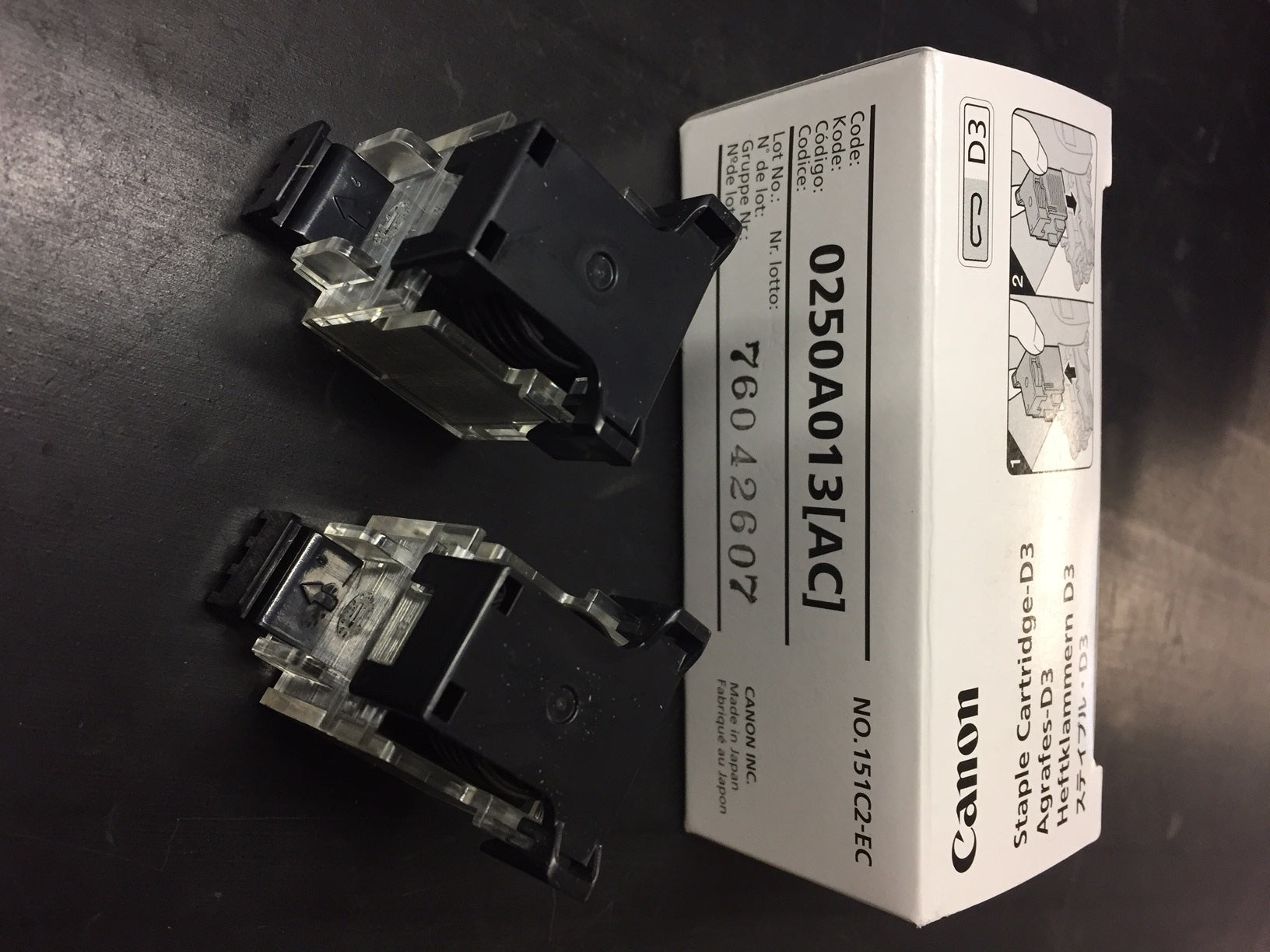 CANON Staple Cartridge D3 0250A013 IR C 4080 2x2000 Stück