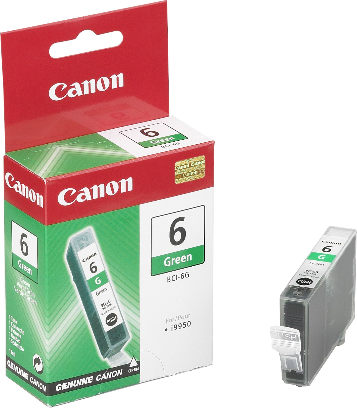 CANON Tintenpatrone green BCI-6G i9950 300 Seiten