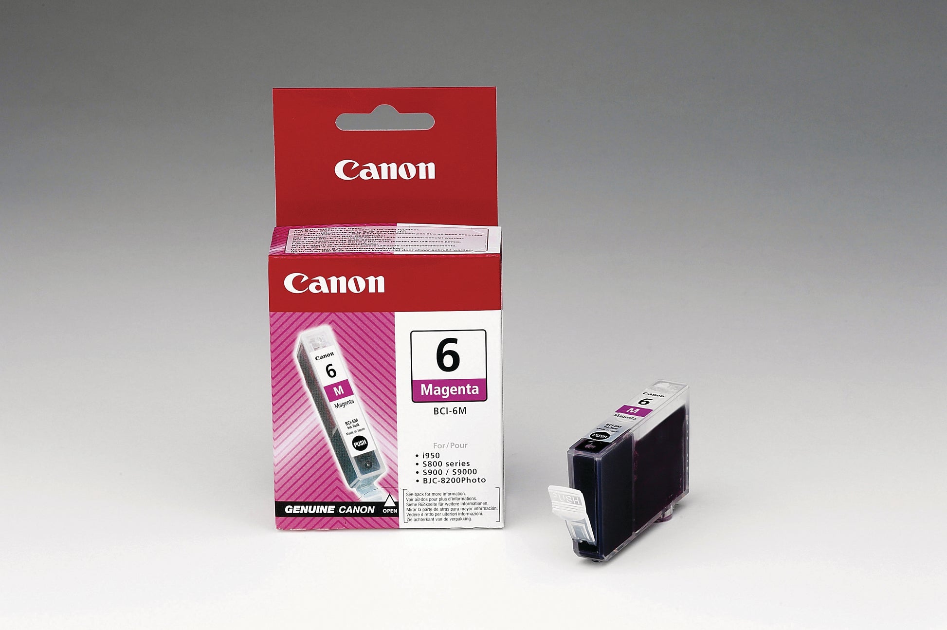 CANON Tintenpatrone magenta BCI-6M S800 280 Seiten