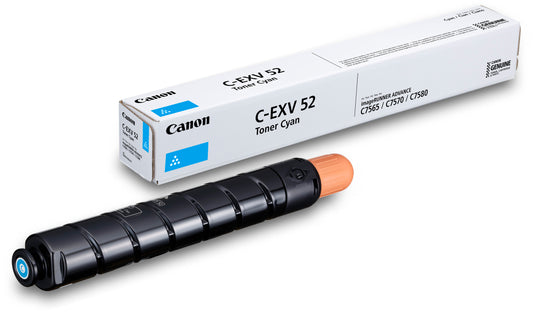 CANON Toner cyan C-EXV52CY IR C7565i 66'500 Seiten