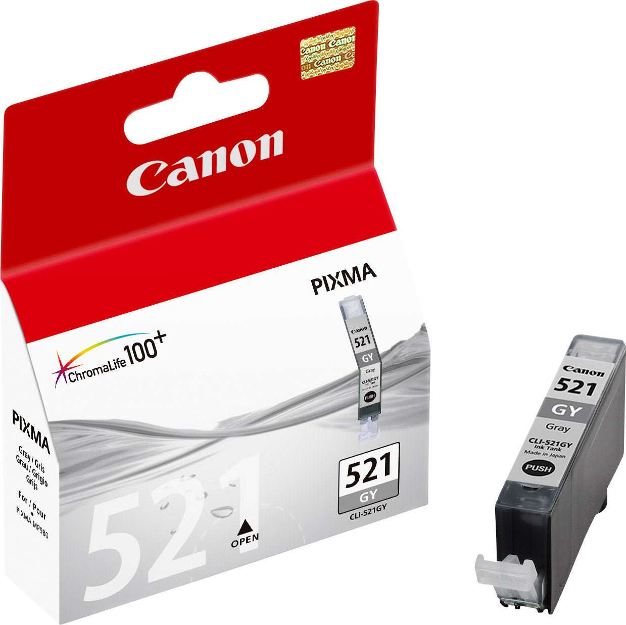 CANON Tintenpatrone grey CLI-521GY PIXMA MP 980 9ml