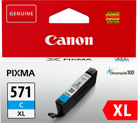 CANON Tintenpatrone XL cyan CLI-571XLC PIXMA MG5750 11ml