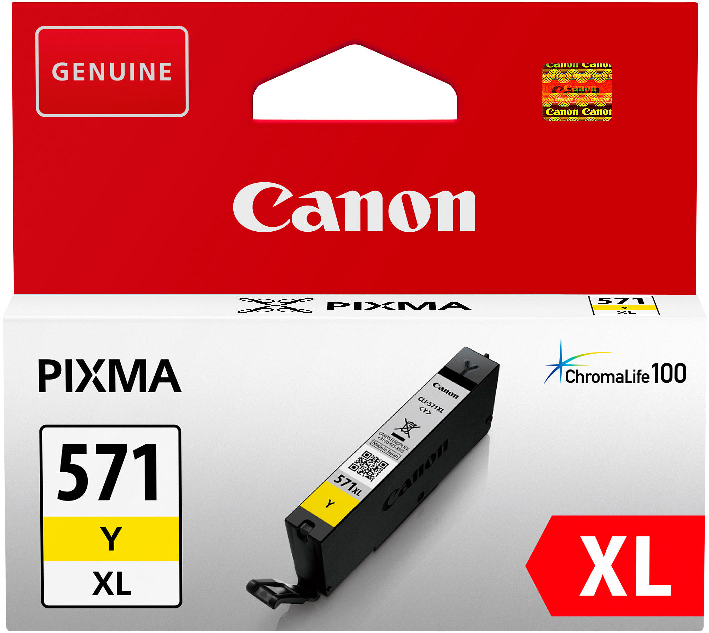 CANON Tintenpatrone XL yellow CLI-571XLY PIXMA MG5750 11ml