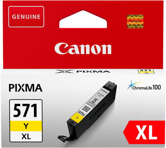 CANON Tintenpatrone XL yellow CLI-571XLY PIXMA MG5750 11ml