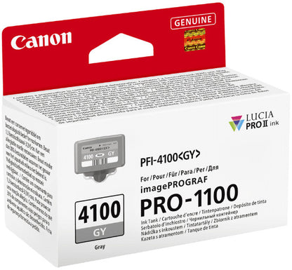 CANON Tintenpatrone grau PFI-4100GY iPF PRO-1100 80ml