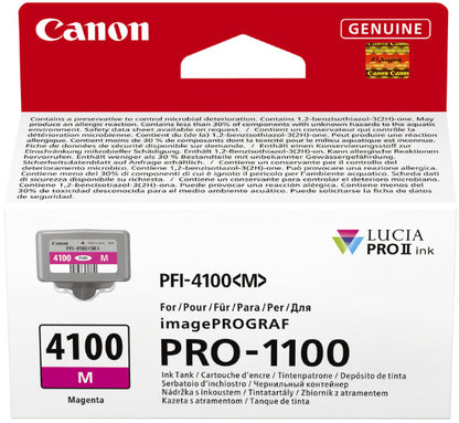 CANON Tintenpatrone magenta PFI-4100M iPF PRO-1100 80ml