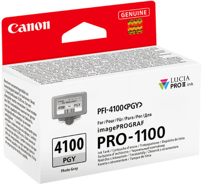 CANON Tintenpatrone photo grau PFI-4100PGY iPF PRO-1100 80ml