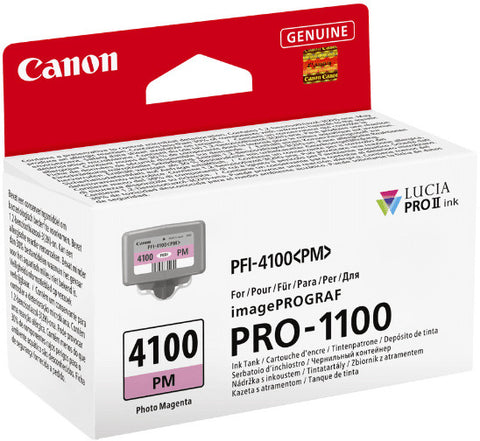 CANON Tintenpatrone photo magenta PFI-4100PM iPF PRO-1100 80ml