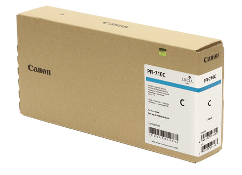 CANON Tintenpatrone cyan PFI710C iPF TX-2000/300O/4000 700ml