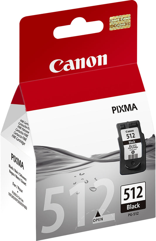 CANON Tintenpatrone schwarz PG-512 PIXMA MP 240 15ml