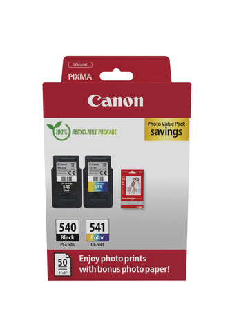 CANON Photo Value Pack schwarz/color PGCL540/1 PIXMA MG2150 2x8ml