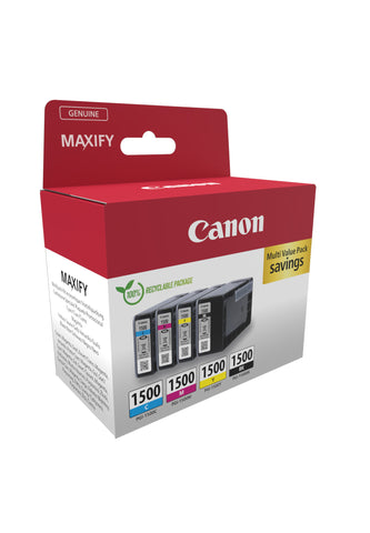 CANON Multipack Tinte BKCMY PGI-1500 MAXIFY MB2050/MB2350 25.9ml