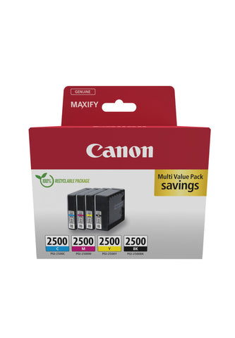 CANON Multipack Tinte BKCMY PGI-2500 MAXIFY MB5050/5350 57.9ml