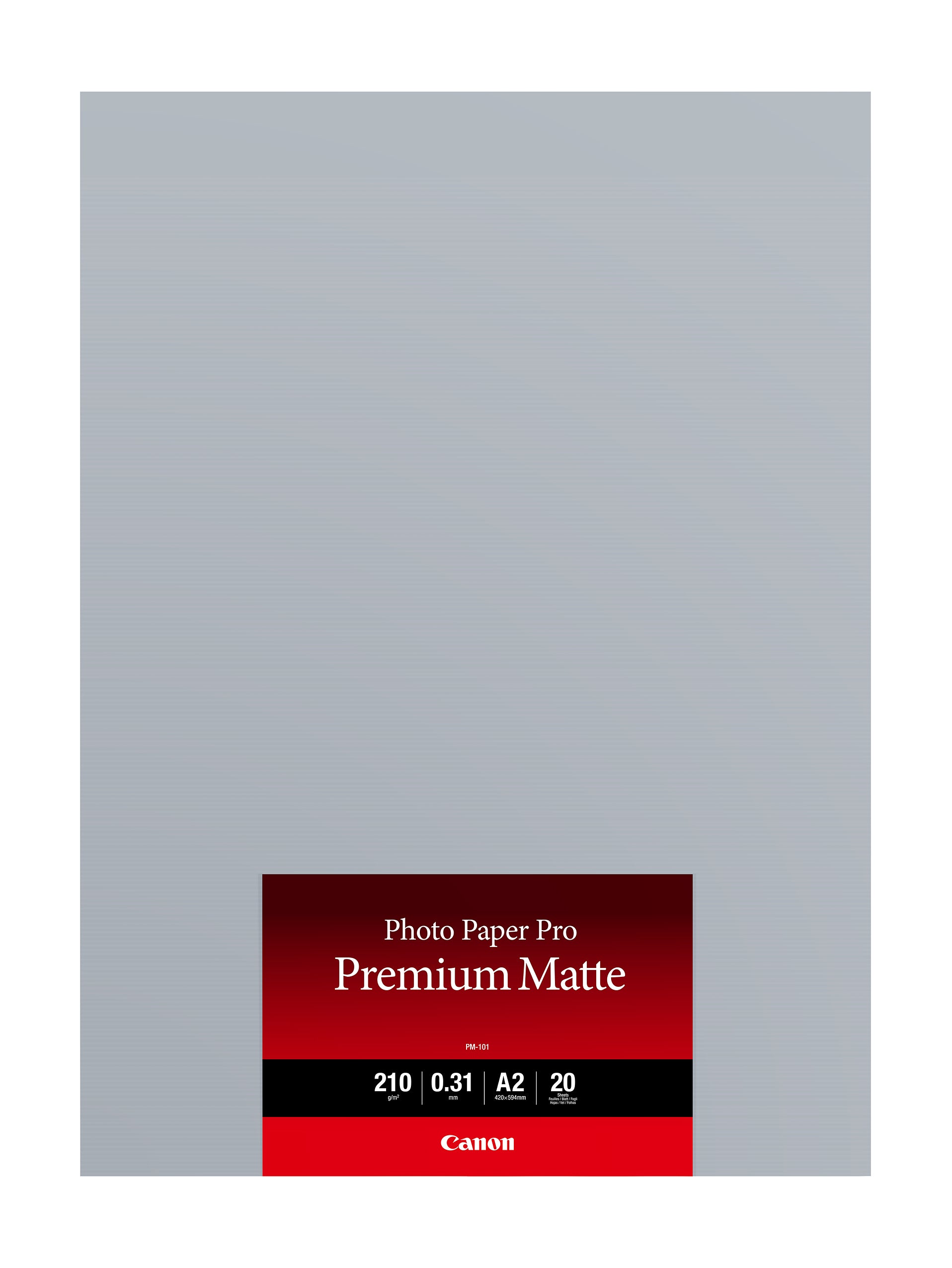 CANON Premium Matte Photo Paper A2 PM101A2 InkJet 210g 20 Blatt