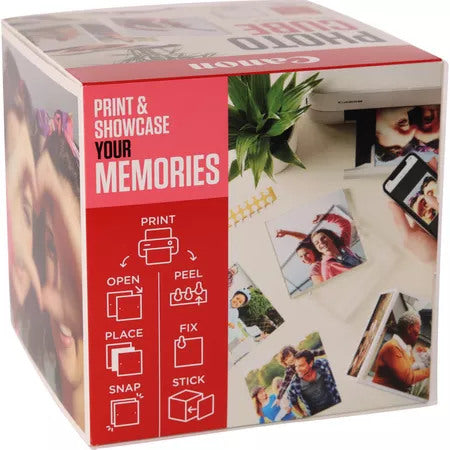 CANON Photo Cube Creative 13x13 ora. PP2015x5 Acryl Fotorahmen inkl. 40 Bl.