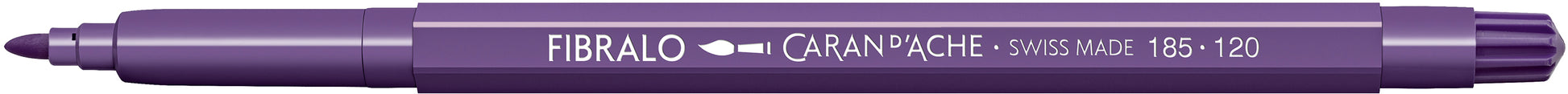 CARAN D'ACHE Fasermalstift Fibralo 185.120 violett