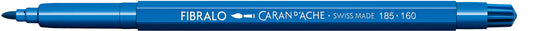 CARAN D'ACHE Fasermalstift Fibralo 185.160 blau