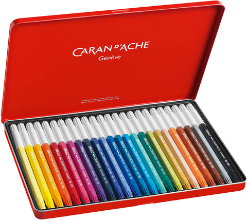 CARAN D'ACHE Filzstift Fibralo M 185.324 24-farbig assortiert