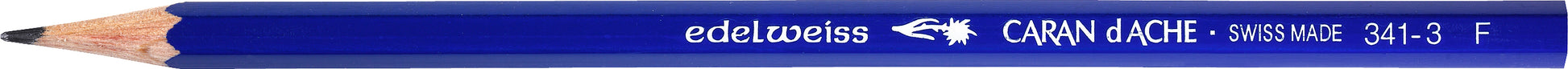CARAN D'ACHE Schulbleistift Edelweiss F 341.273 blau