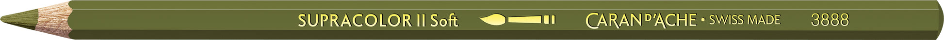 CARAN D'ACHE Farbstifte Supracolor 3,8mm 3888.249 dunkeloliv