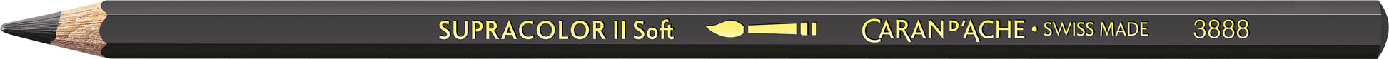 CARAN D'ACHE Farbstifte Supracolor 3,8mm 3888.409 anthrazit