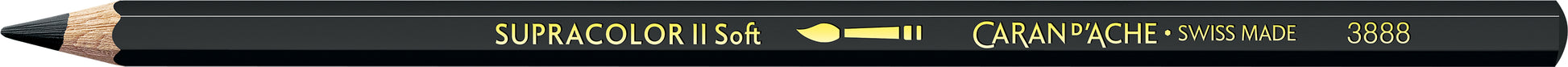 CARAN D'ACHE Farbstifte Supracolor 3,8mm 3888.496 elfenbeinschwarz