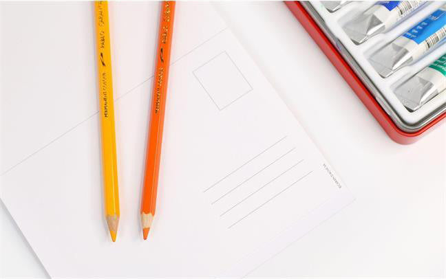 CARAN D'ACHE Postkartenblock A6 454.112 12 Blatt 250g/m2