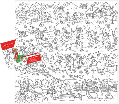 CARAN D'ACHE Swiss Explorer 454.703 Farbposter FSC