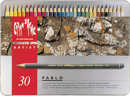 CARAN D'ACHE Farbstifte Pablo 666.330 30 Farben