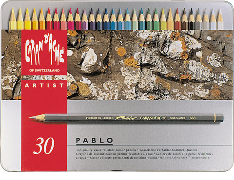 CARAN D'ACHE Farbstifte Pablo 666.330 30 Farben