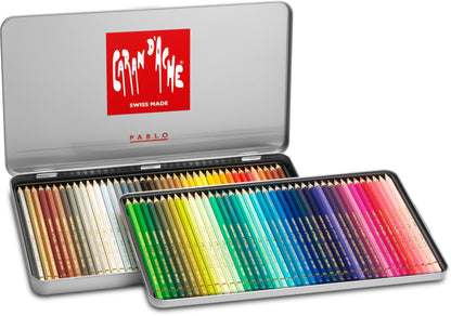 CARAN D'ACHE Farbstifte Pablo 666.380 ass. 80 Stück